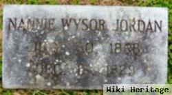 Nancy Carter "nannie" Wysor Jordan