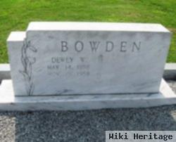 Dewey W Bowden