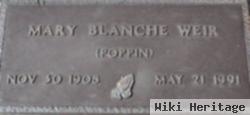 Mary Blanche Poppin Weir