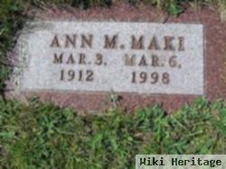 Ann Madeline Koschak Maki