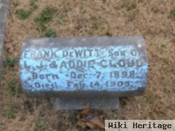 Frank Dewitt Cloud