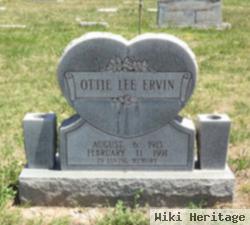 Ottie Lee Ervin