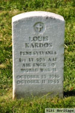 1Lt Louis Kardos