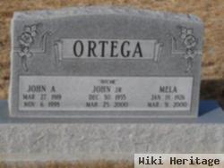 John A "nitchie" Ortega, Jr