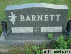 Homer D "dick" Barnett