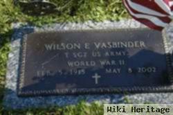 Wilson E Vasbinder