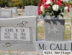 Carl B. Mccall, Sr