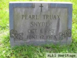 Pearl Truax Snyder