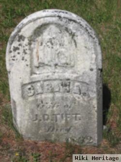 Sarah Maria "mary" Loughhead Tift