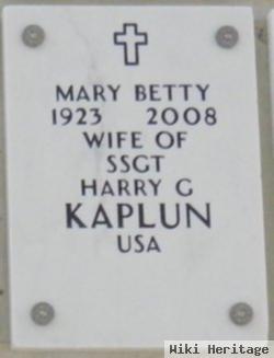 Mary Betty Kaplun