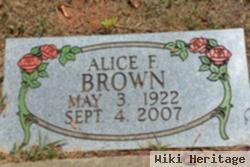 Alice F. Brown