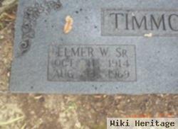 Elmer W Timmons, Sr