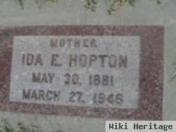 Ida E. Hopton