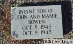 Infant Son Bowen