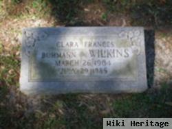 Clara Frances Bohmann Wilkins