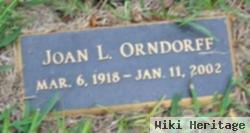 Joan L Lee Orndorff