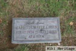 Marietta Mayer Cohen