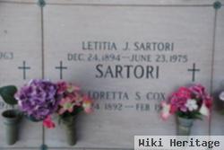 Letitia J Sartori