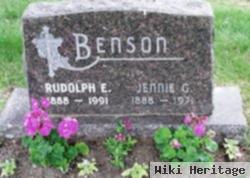 Rudolph E Benson