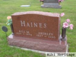 Bill M Haines