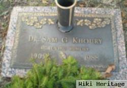 Dr Sam G Khoury