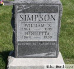 Henrietta Inglis Simpson