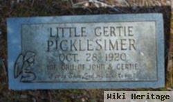 Little Gertie Picklesimer