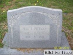 Ella L Pittman