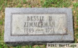 Bessie H Zimmerman