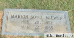 Marion Boyce Mcewen