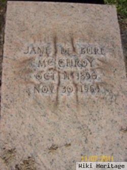 Jane Debure Mccurdy