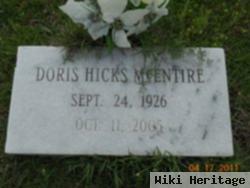 Doris Hicks Mcentire