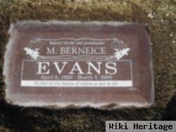 M. Berneice Evans