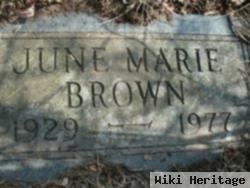 June Marie Lucier Brown