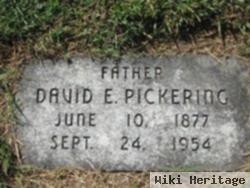 David E Pickering