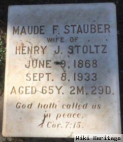 Maude Florina Stauber Stoltz