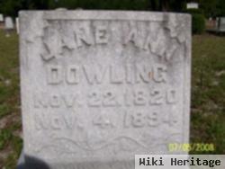 Jane Ann Cleland Dowling