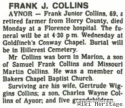 Frank Junior Collins