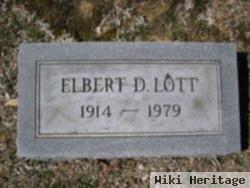 Elbert D Lott