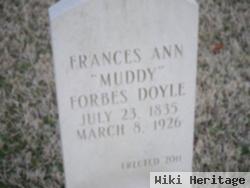 Frances Ann "muddy" Forbes Doyle