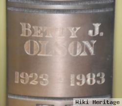 Betty J Olson