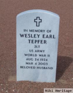 Wesley Earl Tepfer