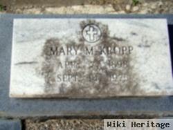 Mary M. Kropp