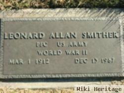 Pfc Leonard Allan Smither