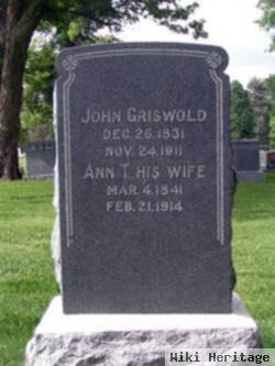 Anne T Griswold