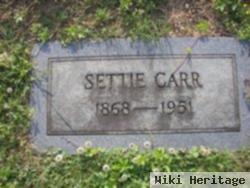 Parsetta "settie" Carr