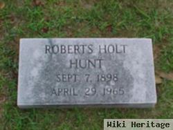 Roberts Holt Hunt