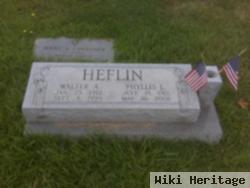 Walter A Heflin