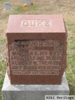 Albert W. Duke