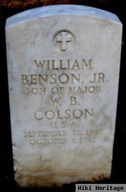 William Benson Colson, Jr